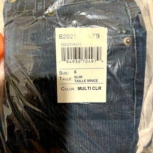 Girls size 6 jeans